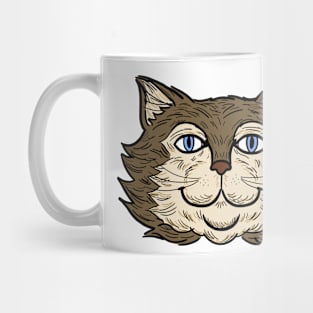 Cat Kitty Animal Face Mug